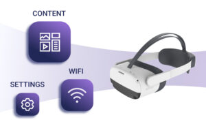 Use configurations to bundle XR content, wifi networks, firmware, and system settings onto devices to make your deployments scalable. Use pre-loaded configurations or build your own. Apply configurations to groups of devices, so you can scale your deployments with ease.